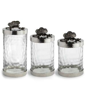 Michael Aram Black Orchid Canister Set